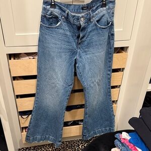 Express Blue Flare Women's Jeans